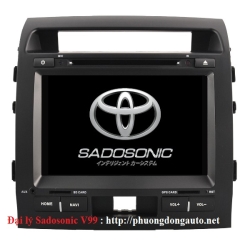 Phương đông Auto DVD Sadosonic V99 theo xe TOYOTA LAND CRUISER 2010 đến 2015 | Sadosonic V99 đẳng cấp